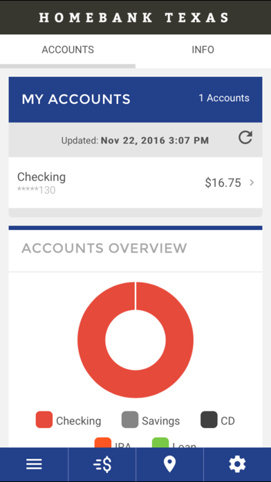 HomeBank Texas Mobile Screenshot