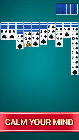 Spider Solitaire Calm screenshot 2