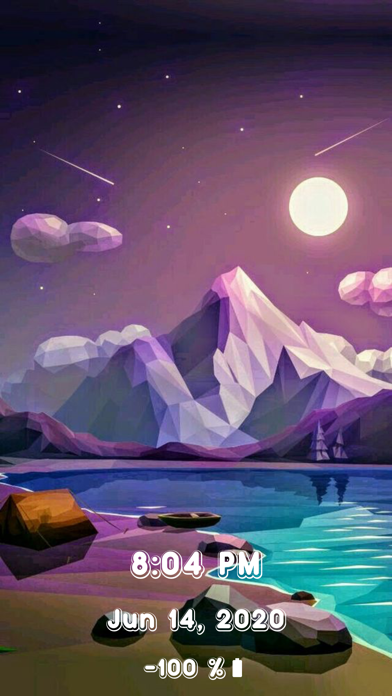 Big Live Clock-Wallpapers Time Screenshot