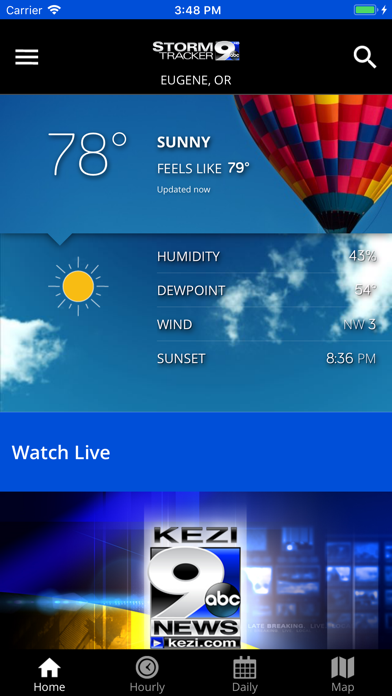 StormTracker 9 - KEZI Weather Screenshot