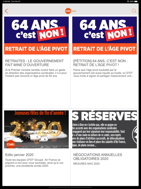 Screenshot #6 pour CFDT GROUPE AF