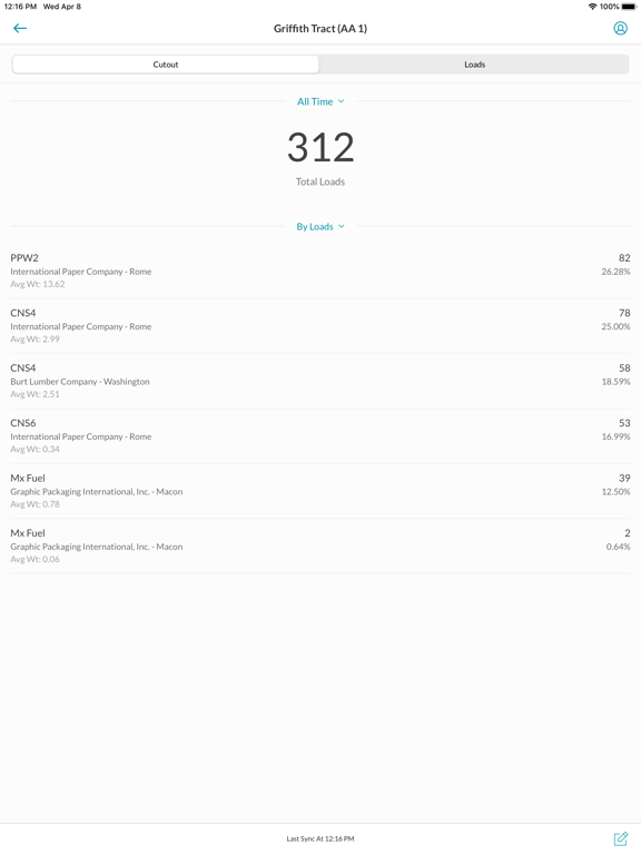 TRACT – Loader & Driver App iPad screenshot 2 - Business app