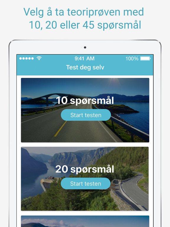 Screenshot #4 pour Teoriprøven 2022