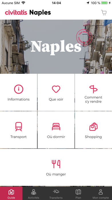 Screenshot #2 pour Guide de Naples Civitatis.com