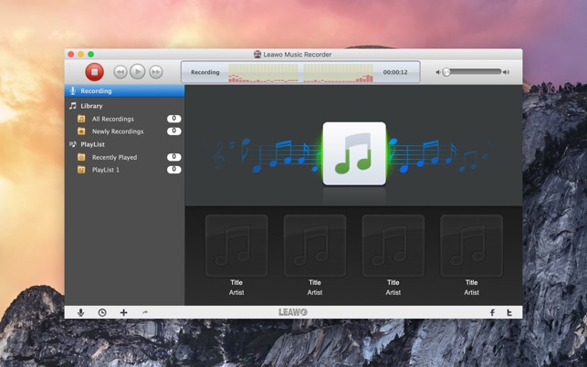 ‎Music Recorder Screenshot