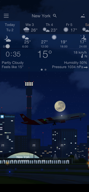 ‎YoWindow Weather Screenshot