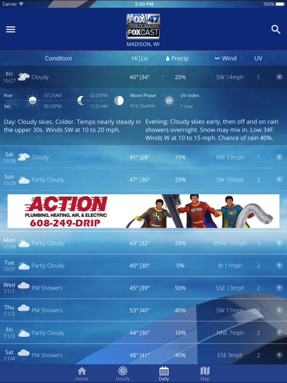 Screenshot #6 pour FOX47 WX