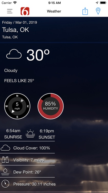 News on 6 Weather