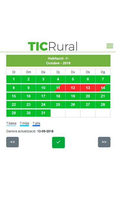 Screenshot #2 pour Calendari TIC Rural