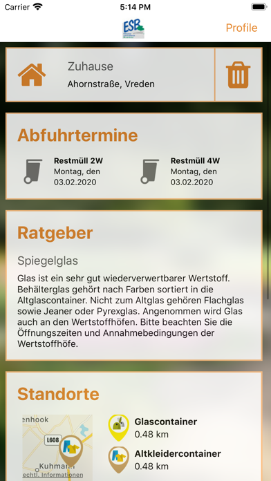 Screenshot #3 pour Abfall-App ESB