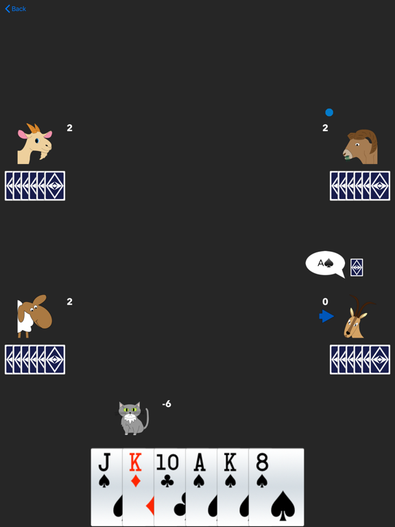 Sheepshead, the App iPad screenshot 4 - Games app