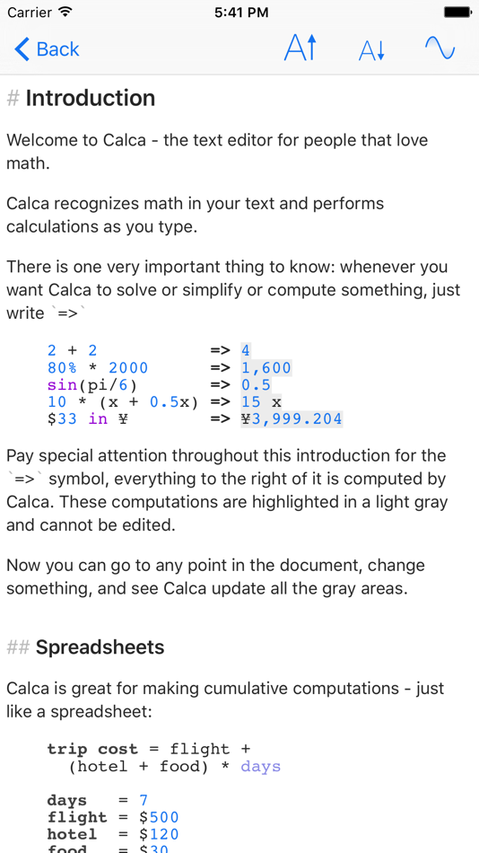 #1. Calca (iOS) Podle: Krueger Systems, Inc.