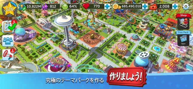 Rollercoaster Tycoon Touch をapp Storeで