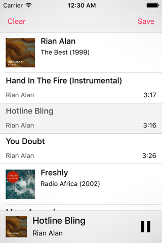 Glazba – Music Player screenshot 2