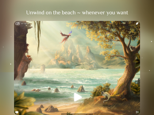 ‎Sunny Sea Ocean Sleep Sounds Screenshot