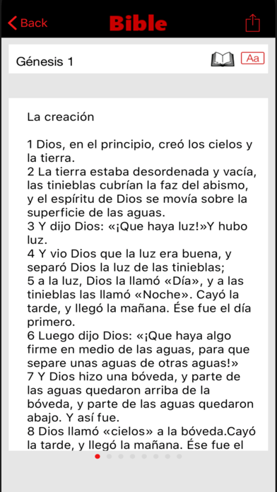 Reina Valera Contemporánea iPhone screenshot 4 - Book app
