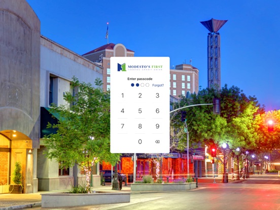 My M1FCU Mobile iPad screenshot 2 - Finance app