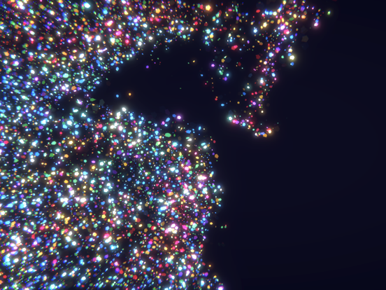 KiraFlow : Flowing Glitter iPad screenshot 8 - Entertainment app