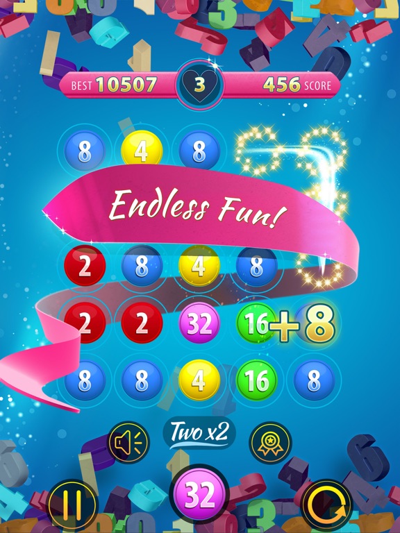 Screenshot #4 pour Deux pour 2, jeu de nombres!