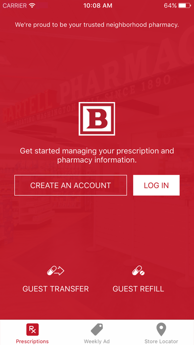 Bartell Drugs Screenshot