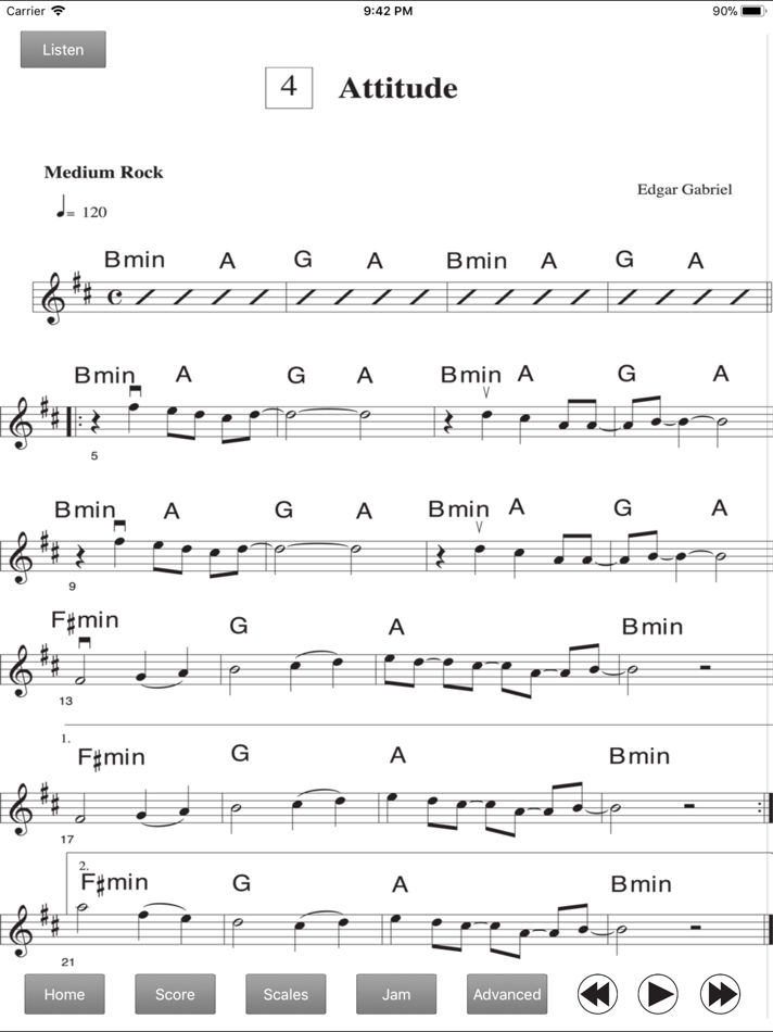 #3. String Groove (iOS) Podle: EDGAR GABRIEL