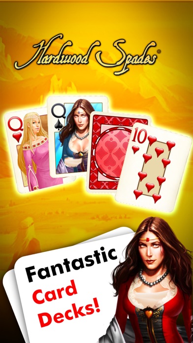 Hardwood Spades Pro Screenshot