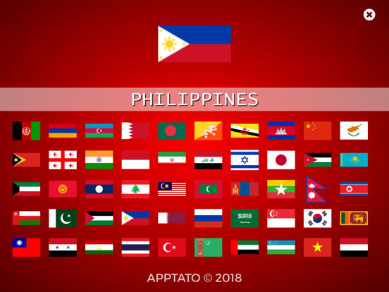 Screenshot #4 pour Les pays de l'Asie (Complète)