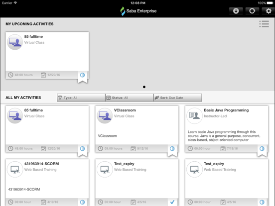 Screenshot #5 pour Saba Enterprise