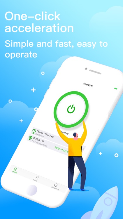 PeerVPN-fast secure social vpn screenshot-0
