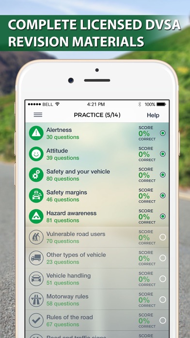 How to cancel & delete Driving Theory Test 2019 UK+ from iphone & ipad 1