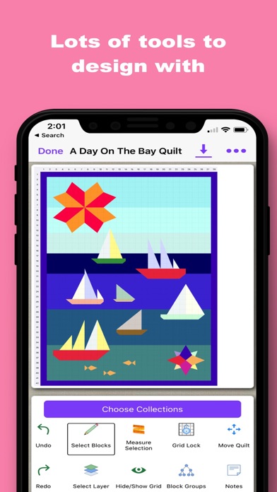 Quiltler 2 - Quilting App screenshot 3