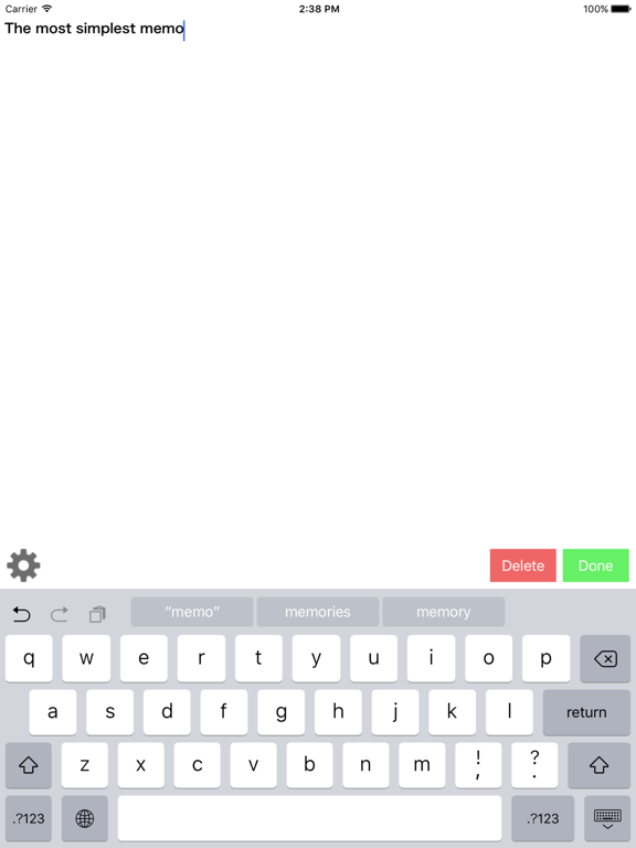 Screenshot #4 pour Simplest Note
