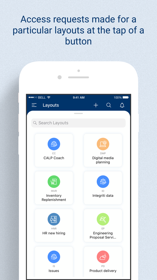 #1. Qntrl - Workflow Management (iOS) Podle: Zoho Corporation