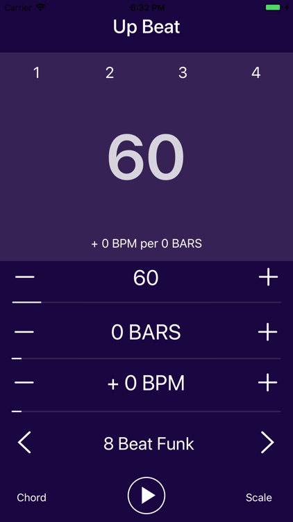 Up Beat - 속도증가 메트로놈