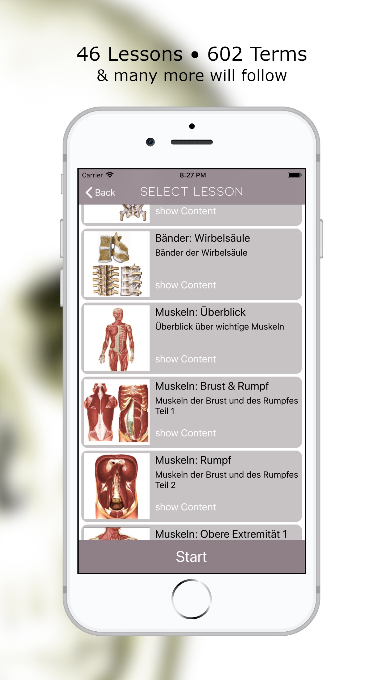 Screenshot 7 of Anatomy Quiz Premium