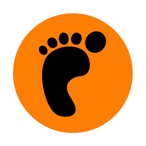 Step counter - Weight loss icon