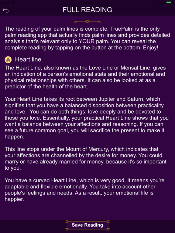 Screenshot #6 pour Palm Reader: Palmistry Fortune