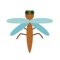 Add a set of dragonfly emoji stickers to iMessage-Safule Lociwi, a very vivid image that allows users to have more topics when chatting with friends