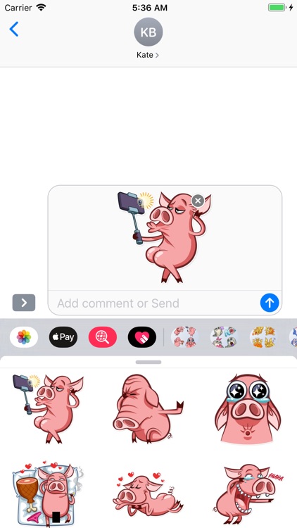 Epic Pig Emojis