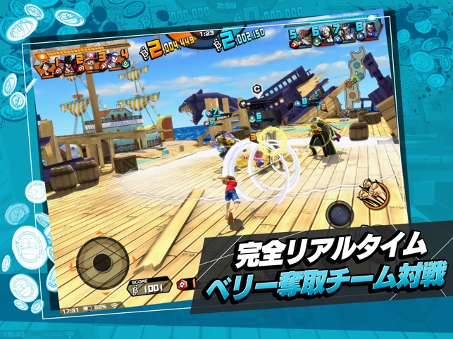 One Piece バウンティラッシュ アクションゲーム をapp Storeで