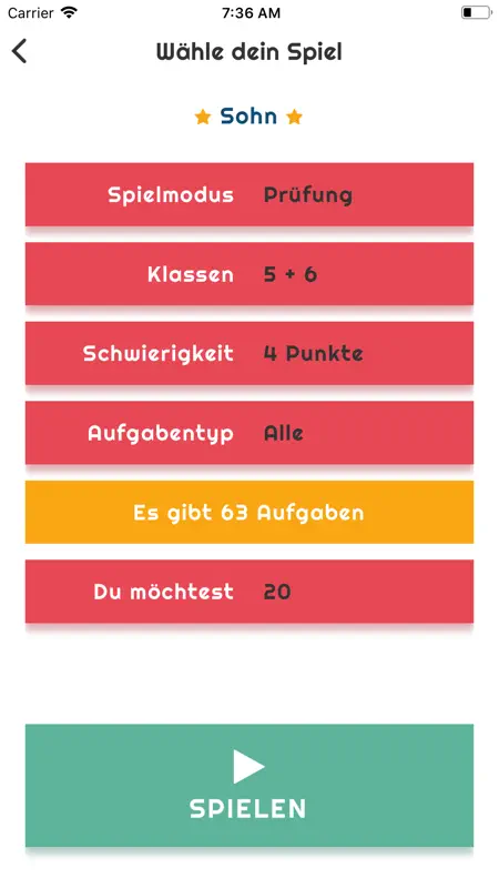 Mathe mit dem Känguru screenshot 2 of 6