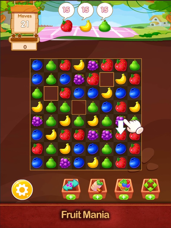 Screenshot #6 pour Fruits Mania : Match3 Legend