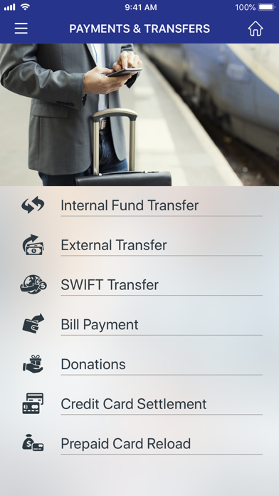 Screenshot 3 of UB Mobile Banking App