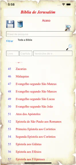 Game screenshot Biblia de Jerusalem Portoghese mod apk
