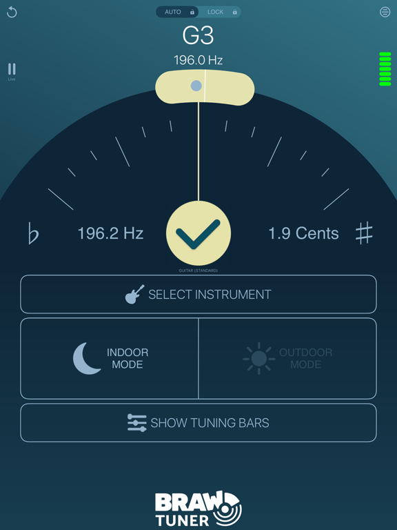 Screenshot #4 pour Braw Chromatic Tuner