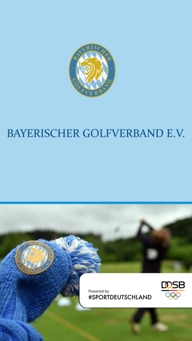 Bayerischer Golfverband Screenshot