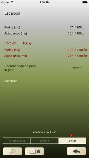 Captura de pantalla de Purina en iPhone 2