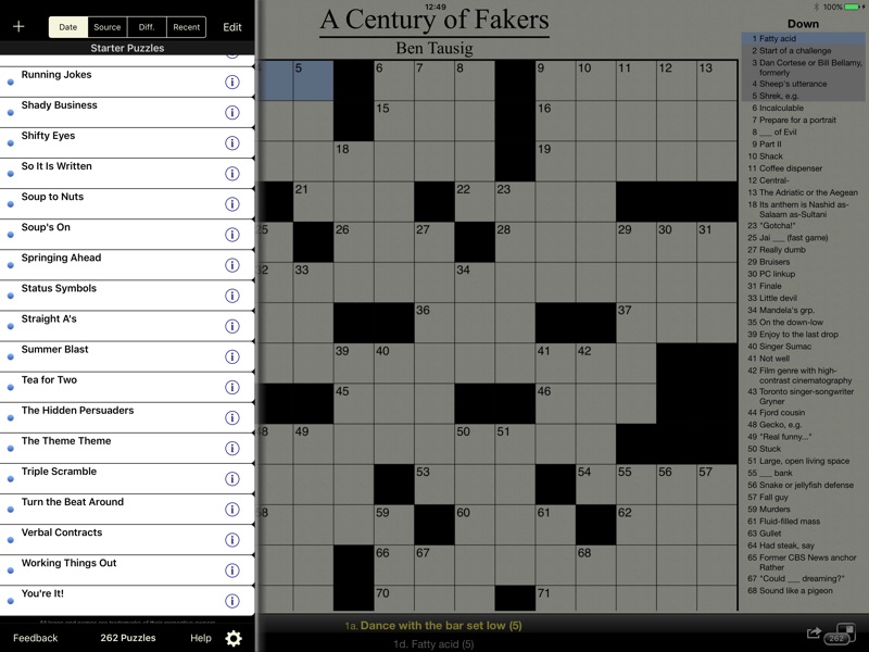 Crossword Light screenshot 7