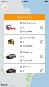 Pickup App Cambodia screenshot