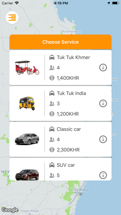 Pickup App Cambodia screenshot